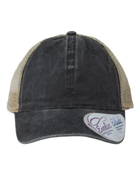 TESS Infinity Her Womens Washed Mesh-Back Cap