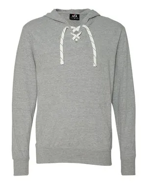8231 J America Jersey Sport Lace Hooded Pullover