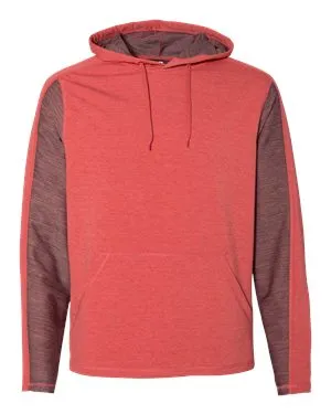 J America 8435 Omega Stretch Hooded Pullover