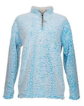 J America 8451 Women’s Epic Sherpa Quarter-Zip Pullover