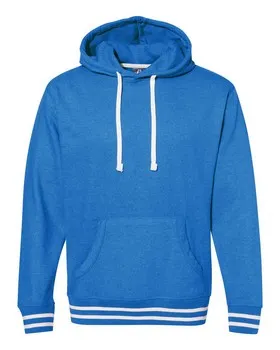 J America 8649 Relay Fleece Hooded Sweatshirt