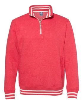 J America 8650 Relay Fleece Quarter-Zip Sweatshirt