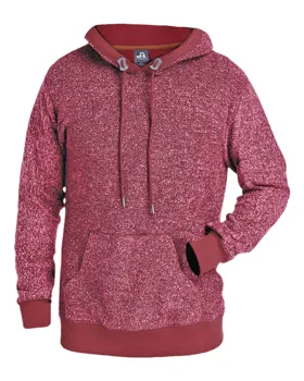 J America 8711 Aspen Fleece Hooded Sweatshirt