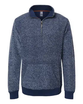 J America 8713 Aspen Fleece Quarter-Zip Sweatshirt