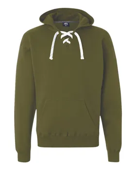 J America 8830 Sport Lace Hooded Sweatshirt