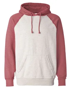 J America 8885 Vintage Heather Hooded Sweatshirt