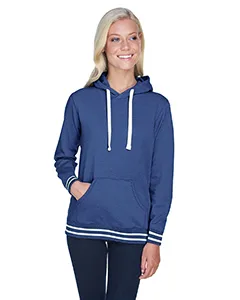 J America JA8651 Ladies Relay Hooded Sweatshirt