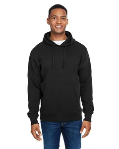 J America JA8706 Ripple Fleece Pulllover Hooded Sweatshirt