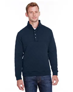 J America JA8890 Adult Quilted Snap Pullover