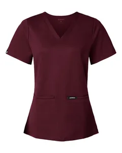 W30003 Jaanuu Womens Cesi Ultrasoft Scrub V-Neck Top