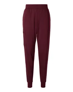 W40001P Jaanuu Womens Rubi Ultrasoft Scrub Joggers Petite Sizes