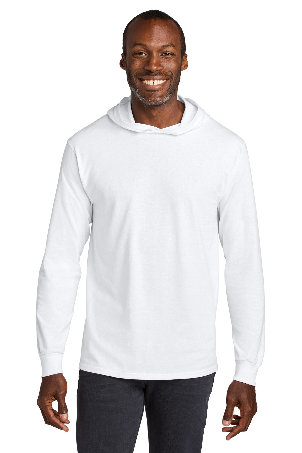 363LH Jerzees Classics Unisex Cotton Long Sleeve Hooded T-Shirt