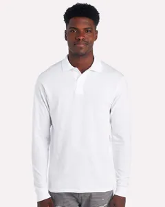 Jerzees 437LR Dri-Power Long Sleeve Polo