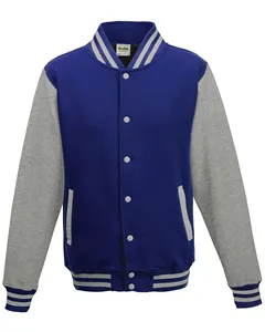 Just Hoods By AWDis JHY043 Youth 80/20 Heavyweight Letterman Jacket