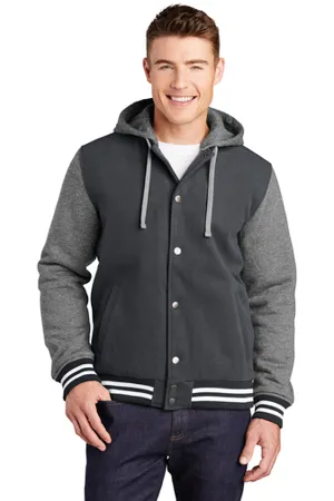 Sport-Tek JST82 Insulated Letterman Jacket.