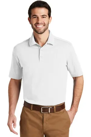 Port Authority K164 SuperPro Knit Polo.