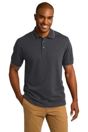 Port Authority K454 Rapid Dry Tipped Polo.
