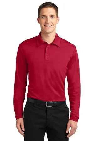 Port Authority K540LS Silk Touch Performance Long Sleeve Polo.