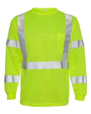 9145-9146 Kishigo Long Sleeve Class 3 T-Shirt