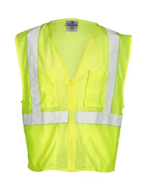 Kishigo FM419-420 Self Extinguishing Mesh Vest