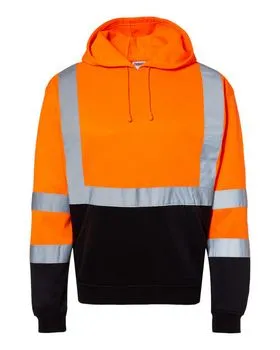 Kishigo T722-723 Hi-Vis Hooded Sweatshirt