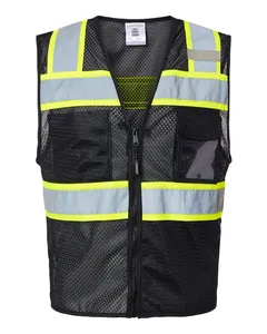B150-156 Kishigo EV Series Enhanced Visibility 3 Pocket Mesh Vest
