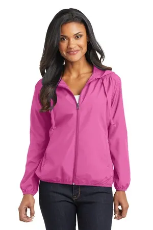 Port Authority L305 ® Ladies Hooded Essential Jacket.