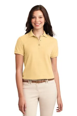 Port Authority L500 Ladies Silk Touch Polo.