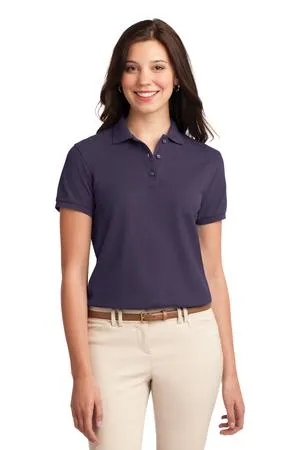 Port Authority L500 Ladies Silk Touch Polo.