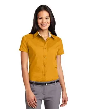 Port Authority L508 Ladies Short Sleeve Easy Care Shirt.