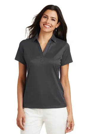 Port Authority L528 Ladies Performance Fine Jacquard Polo. 