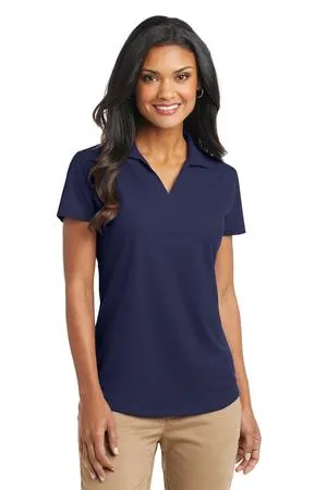 Port Authority L572 Ladies Dry Zone Grid Polo. 