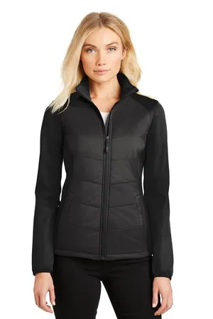 Port Authority L787 Ladies Hybrid Soft Shell Jacket.