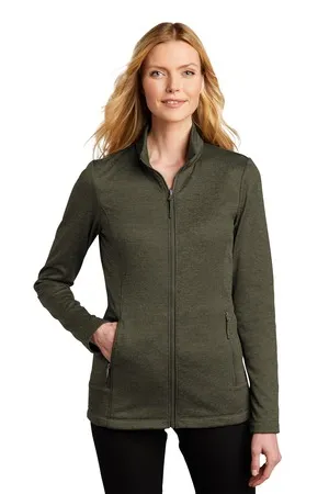 Port Authority L905 Ladies Collective Striated Fleece Jacket.