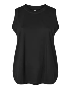 LAT 3892 Womens Curvy Relaxed Fine Jersey Tank