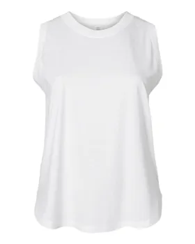 3892 LAT Womens Curvy Relaxed Fine Jersey Tank