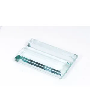 Leeman LG-9023 Atrium Glass Business Card Holder