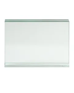 Leeman LG-9175 Atrium Glass Large Desk Photo Frame