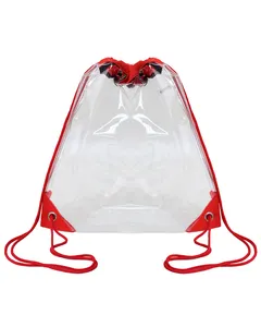 Liberty Bags OAD5007 Clear Drawstring Pack