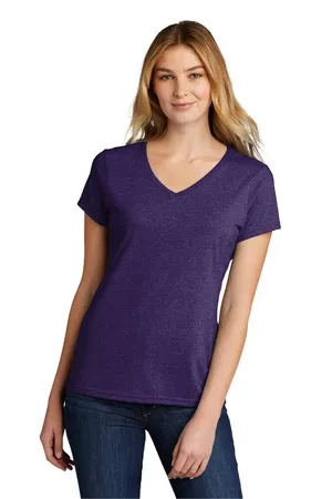 Port & Company LPC330V Ladies Tri-Blend V-Neck Tee.