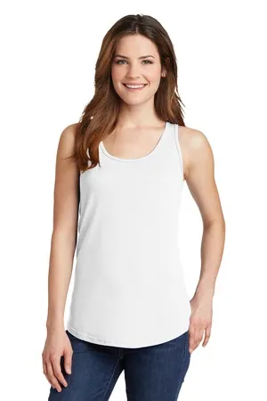 Port & Company LPC54TT Ladies Core Cotton Tank Top.