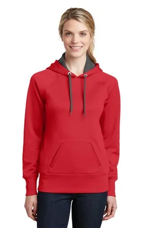 Sport-Tek LST250 Ladies Tech Fleece Hooded Sweatshirt.