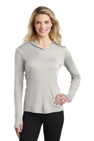 Sport-Tek LST358 Ladies PosiCharge Competitor Hooded Pullover.