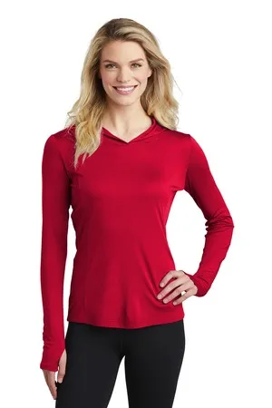 Sport-Tek LST358 Ladies PosiCharge Competitor Hooded Pullover.
