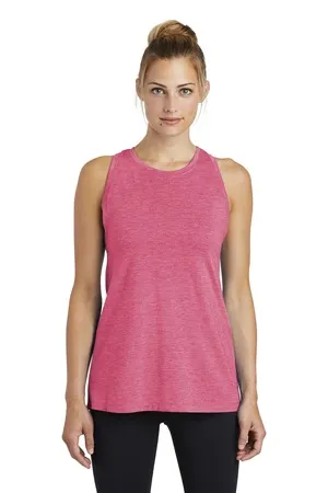 Sport-Tek LST402 Ladies PosiCharge Tri-Blend Wicking Tank.