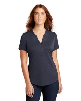 Sport-Tek LST468 Ladies Endeavor Henley.