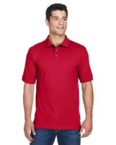 Harriton M200 Mens 6 oz. Ringspun Cotton Piqué Short-Sleeve Polo