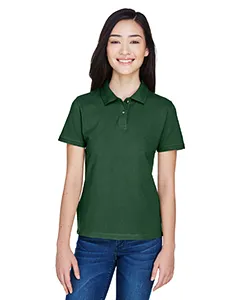 Harriton M200W Ladies 6 oz. Ringspun Cotton Piqué Short-Sleeve Polo