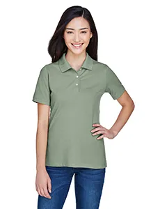 M265W Harriton Ladies 5.6 oz. Easy Blend Polo