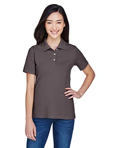 Harriton M265W Ladies 5.6 oz. Easy Blend Polo